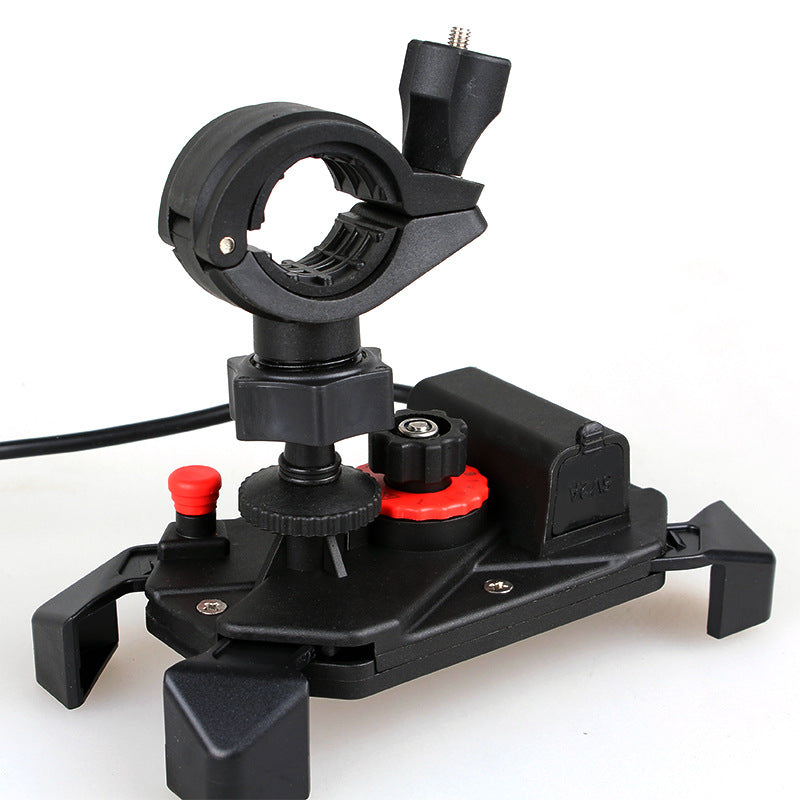 Motorcycle mobile phone holder usb charging
