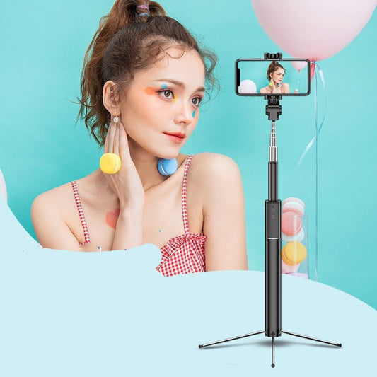 Multi-function selfie stick live broadcast stand