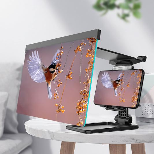 Compatible with Apple, 12 Inch Mobile Phone Screen Amplifier