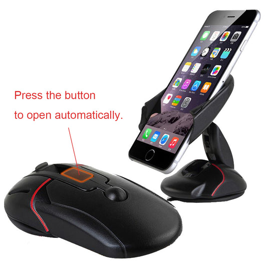 Mouse bracket for creative car mobile navigation