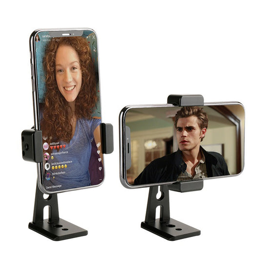 360 degree rotating large metal phone holder