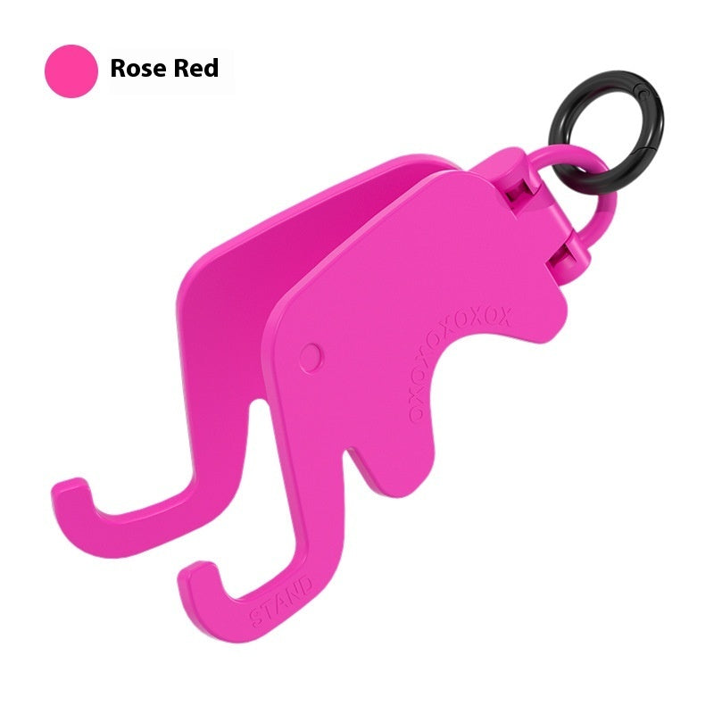 Creative Cartoon Desktop Foldable Keychain Mobile Phone Holder