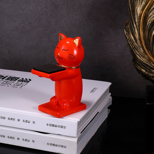 Creative Cat Watch Table Cute Bear Display Stand