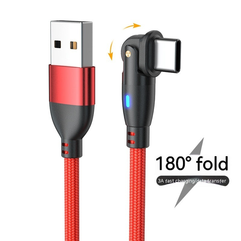 New Product Bending 180 Degrees Data Cable Fast Charge Data Cable