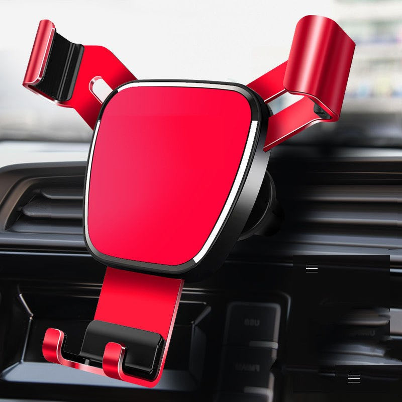 Car Air Outlet Gravity Support Buckle Navigation Mobile Phone Bracket