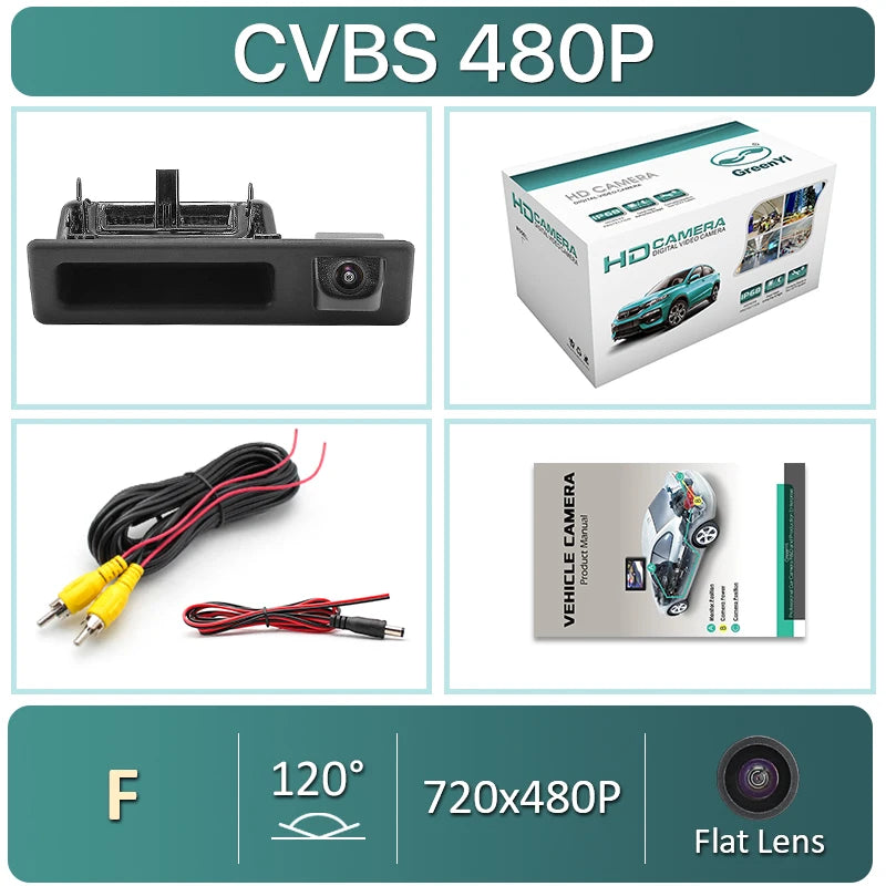 170 Degree 1920*1080P HD AHD Night Vision Vehicle Rear View