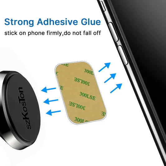Metal Plate For Magnetic Car Phone Holder Stand