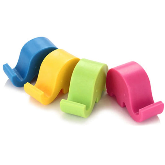 Mini Mobile Phone Desktop Stand Cute Lovely Elephant Desk