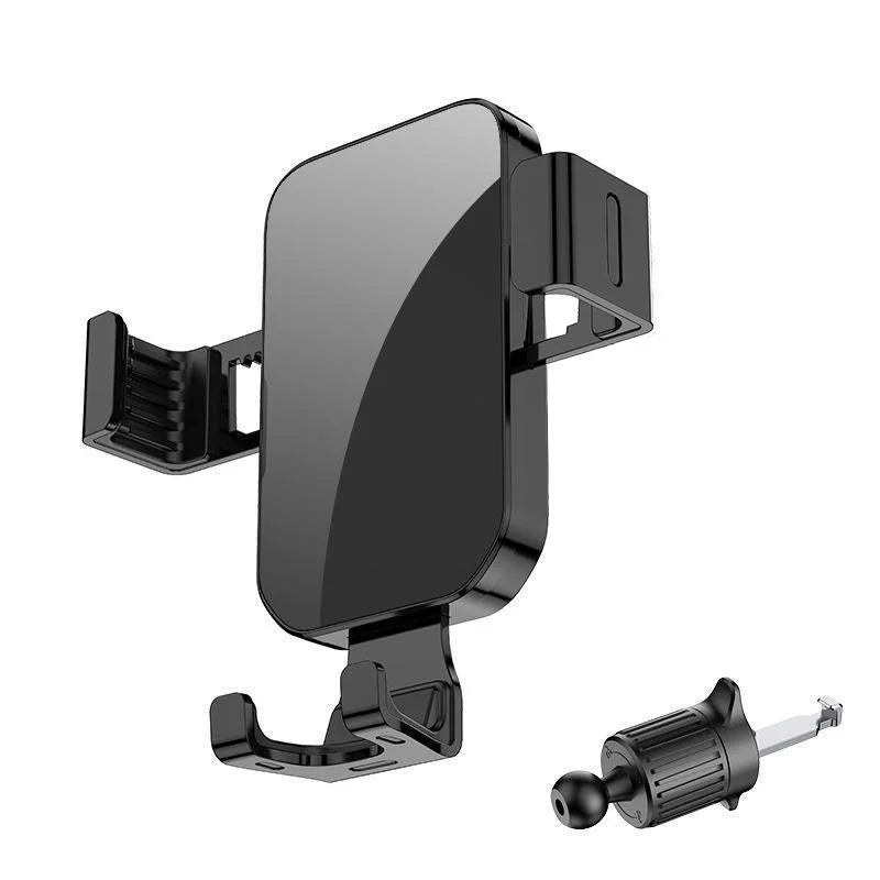 Gravity Car Holder Aluminum Glass Phone Air Vent Clip
