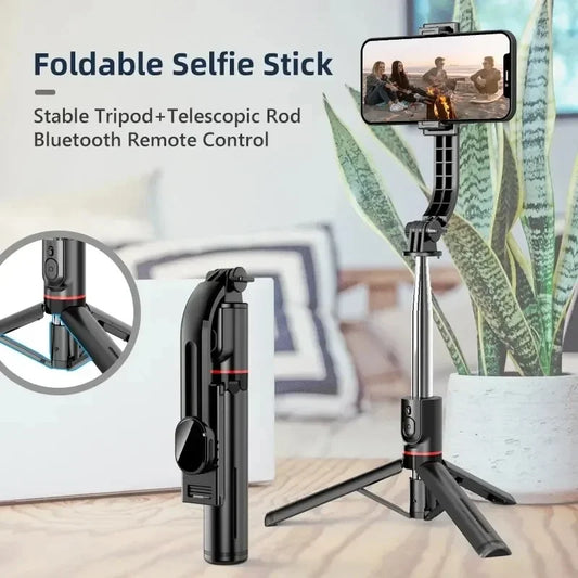 Wireless Selfie Stick for Smartphone 44 Inch Tripod