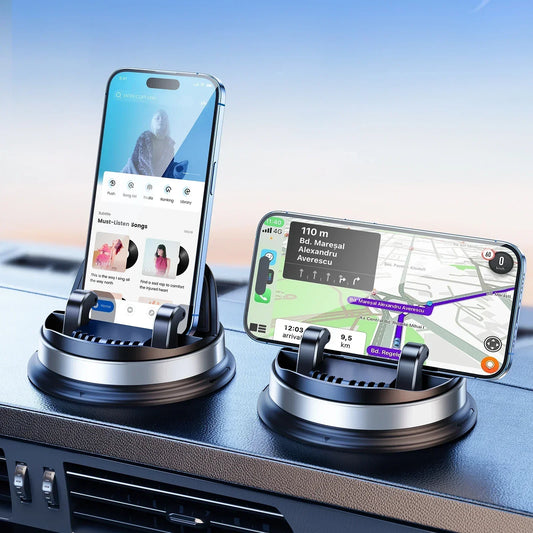 Car Phone Mount Holder for Dash One-Handed