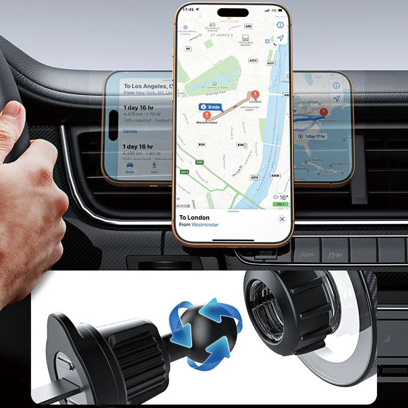 Magnetic Car Phone Holder Universal Magnet Car Air Vent Outlets