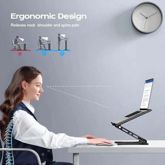 Phone Tablet Stand Adjustable Aluminum Alloy laptop Tablet