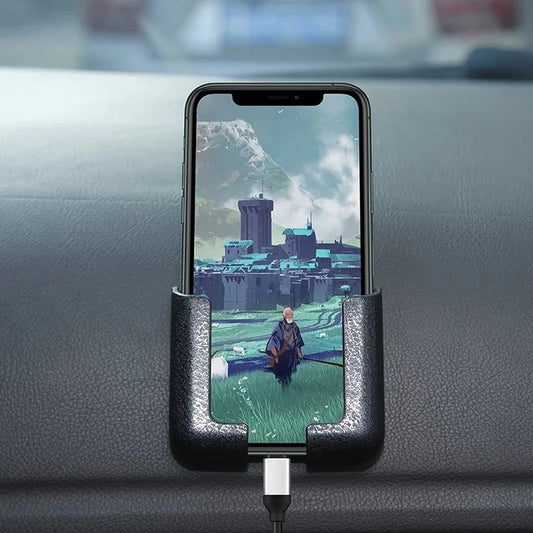 Multifunction Car Phone Holder Portability Sticky Bracket Lightness