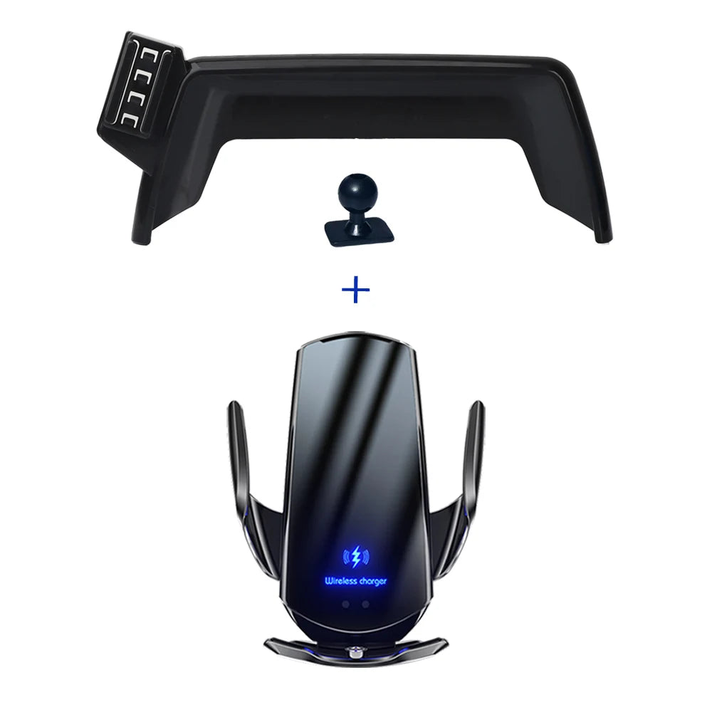 Car Phone Holder Phone Support Car Mounts Wireless Charging