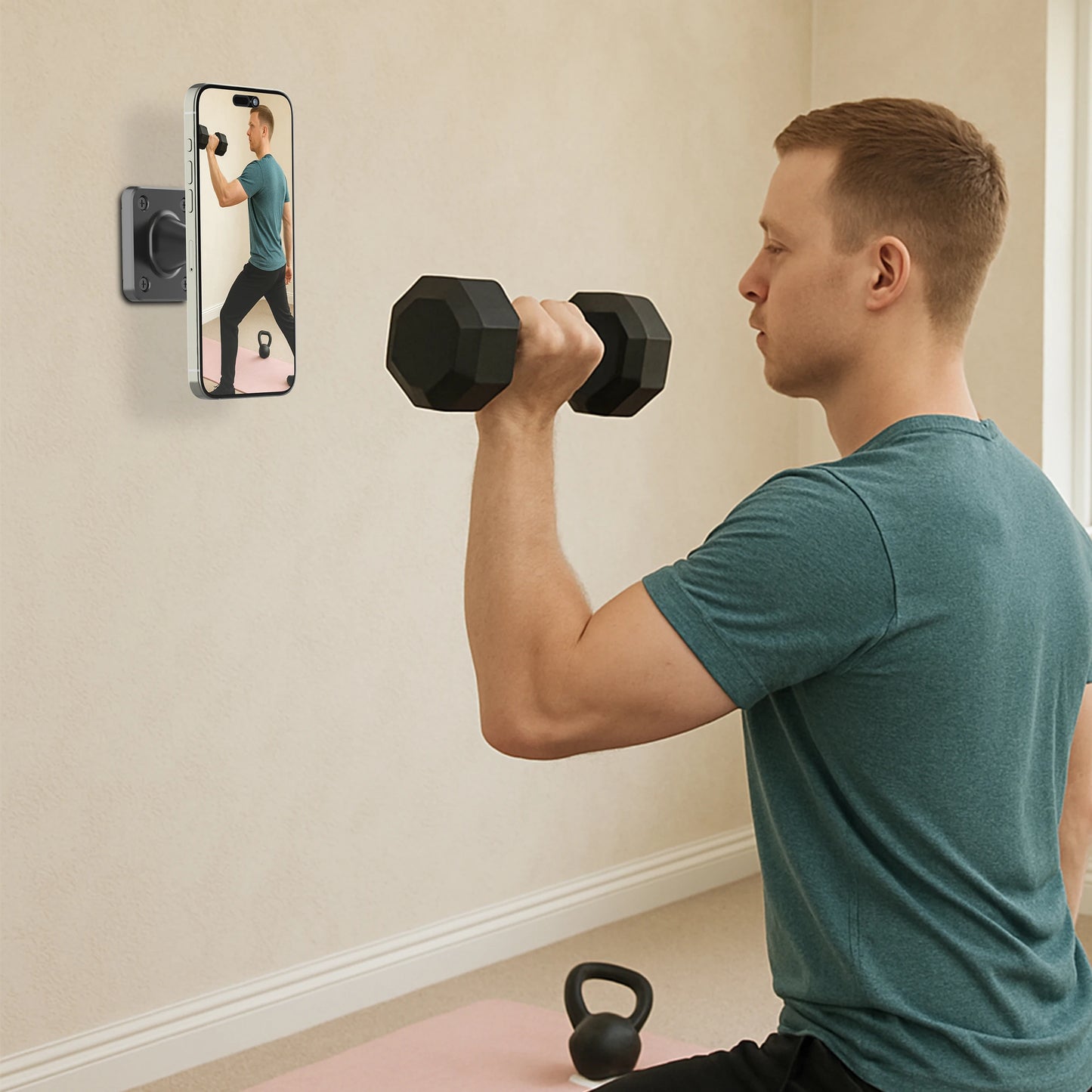 Magnetic Wall Mount Phone Holder