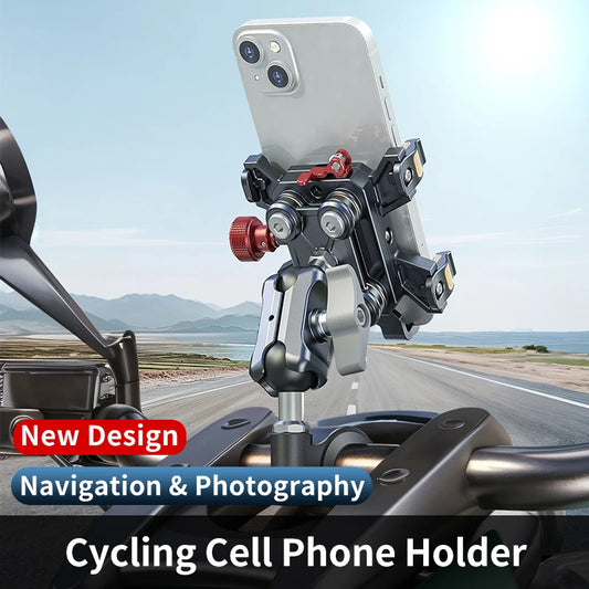Aluminum Motorcycle Phone Mount Cellphone Holder