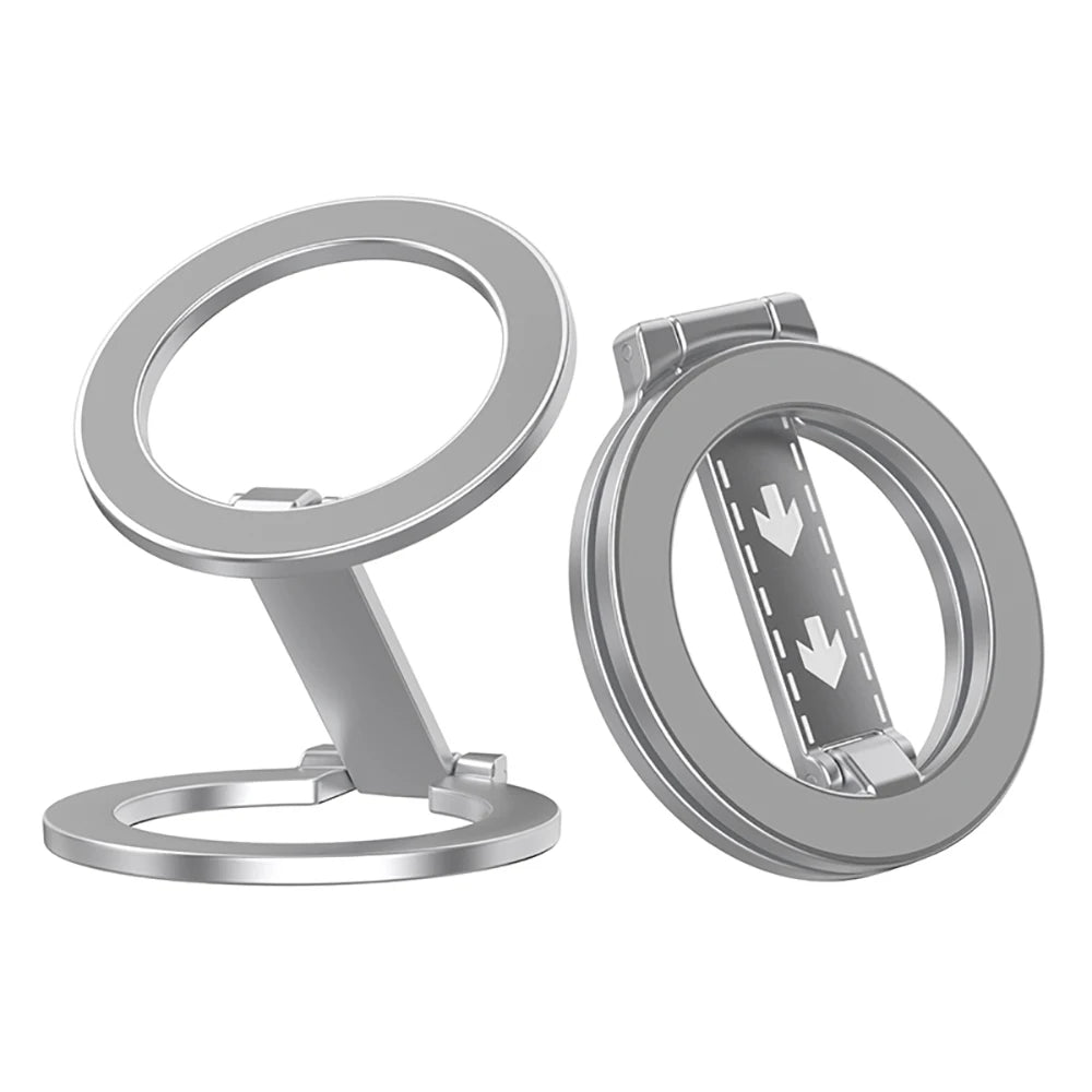 Double-Sided Magnetic Attraction Cell Phone Circular Holder