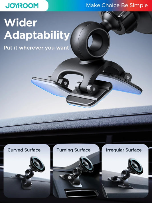 Joyroom Magnetic Phone Holder for Car Fit Curved Surfaces