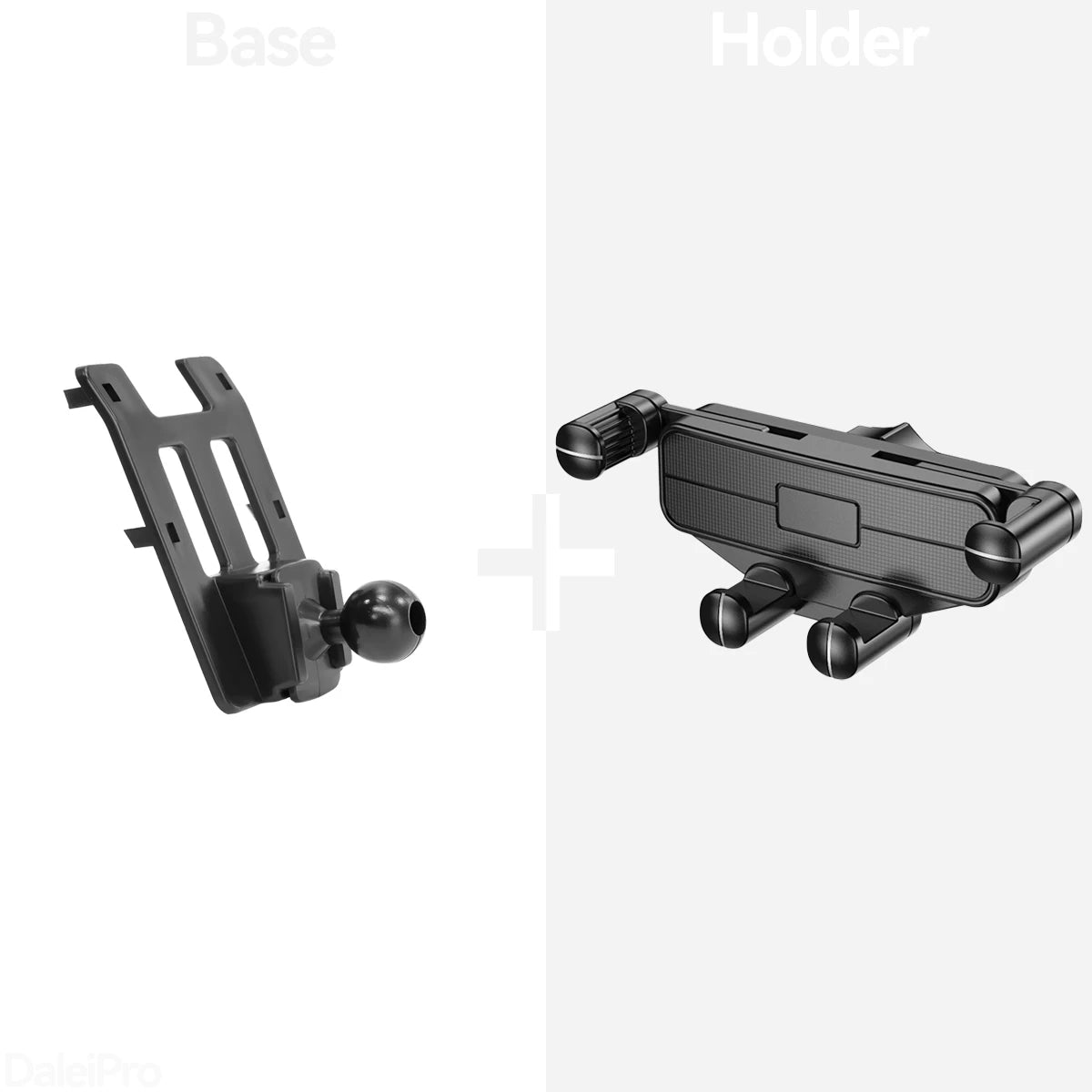 Car Phone Holder Wireless Charger Holder Phone Auto-Clamping