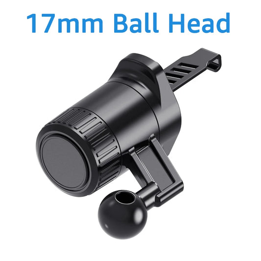 Air Vent Clip for Car Phone Holder Stand 17mm Ball Head Base