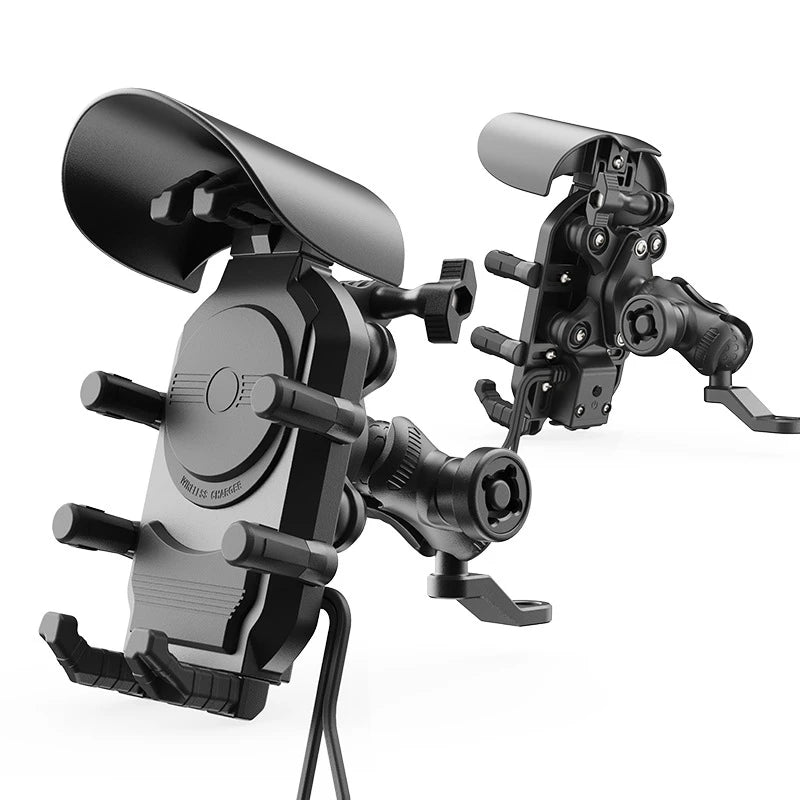 Fast Charger Stand Wireless Charging Shockproof Handlebar Mount