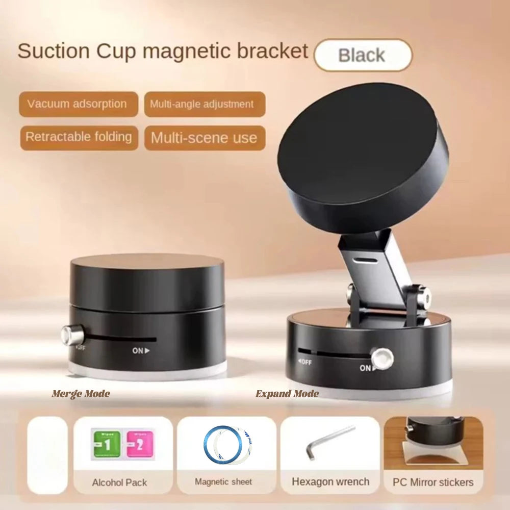 360° Rotation Vacuum Double Sided Magnetic Suction Cup
