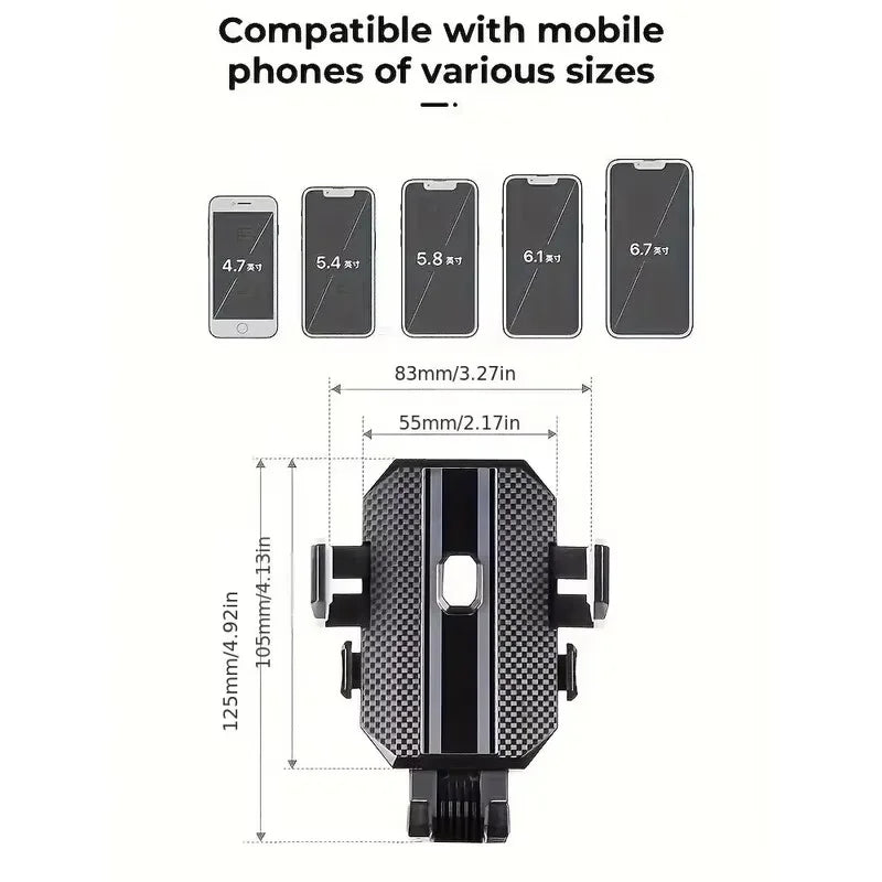 Adjustable Car Cup Holder Cellphone Mount Stand Universal