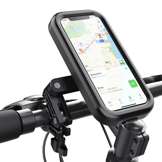 Waterproof Bicycle Handlebar Phone Holder Case Universal
