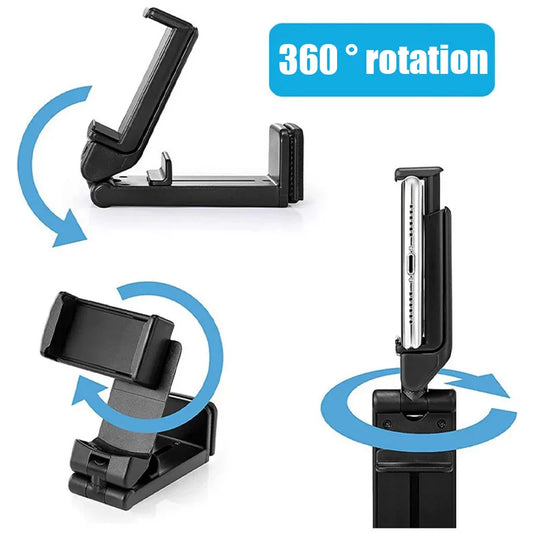 Mobile Phone Holder Portable Travel Holder Desktop Flight Folding