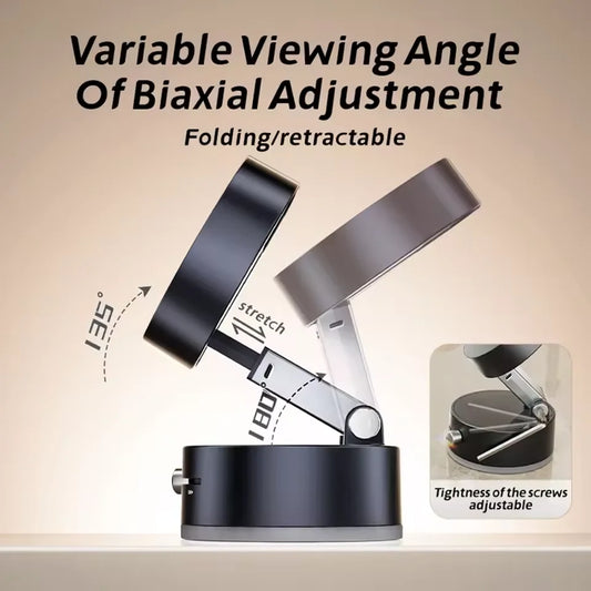 Foldable Car Phone Holder Vacuum Adsorption Magnetic Suction Cup