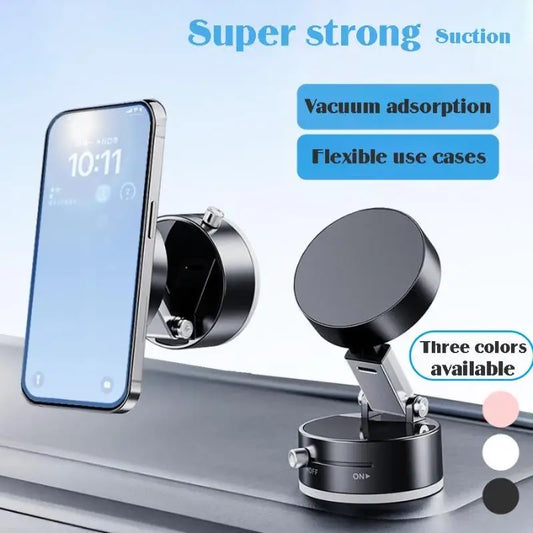 1pc Vacuum Magnetic Universal Phone Holder Car Mounted