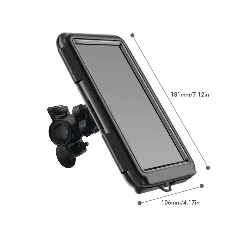 New Motorcycle Phone Holder 360 Degree Rotation Cell Phone Clamp