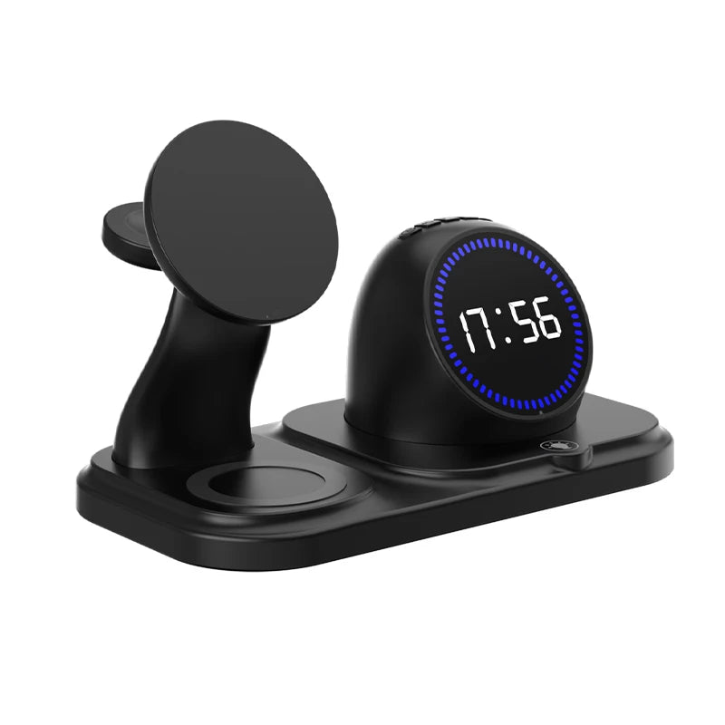 NEW 6 in 1 Desk Phone Holder with Wireless Charger