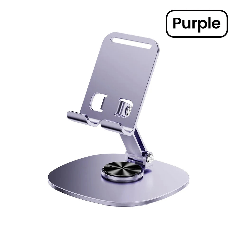 Rotating Table Cell Phone Holder Support Desktop Stand