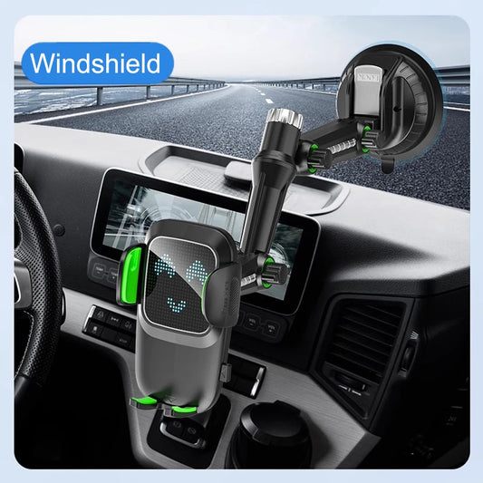Universal Large Truck Extended Suction Cup Type Car Holder