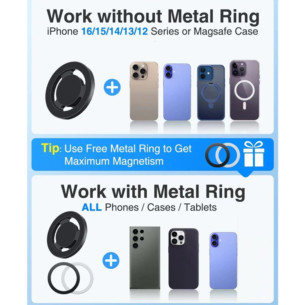 Magnetic Phone Car Circular Vent Mount