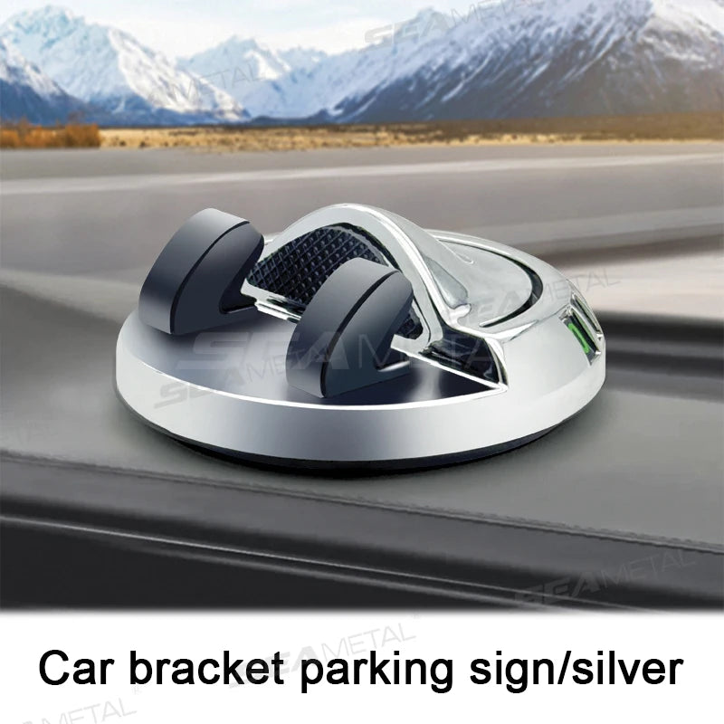 Car Phone Holder ABS Dashboard Navigation 360 Rotation