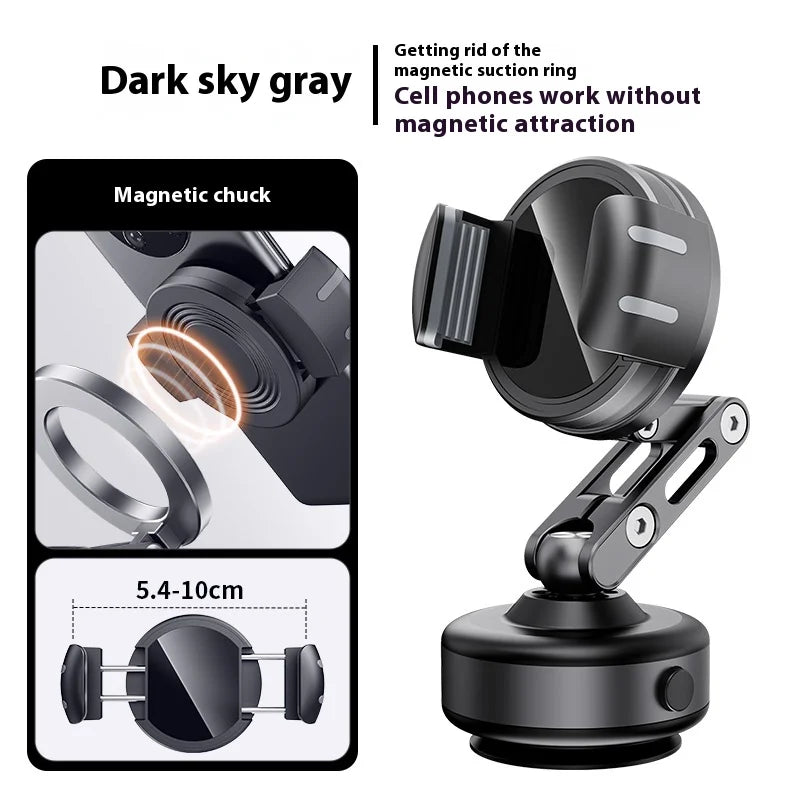 Magnetic Vacuum Adsorption Car Mount Mobile Phone Holder