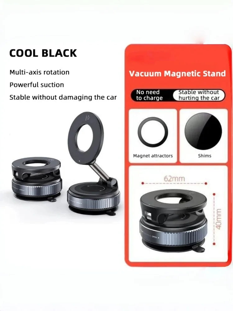 Y06 Vacuum Magnetic Phone Holder Stand