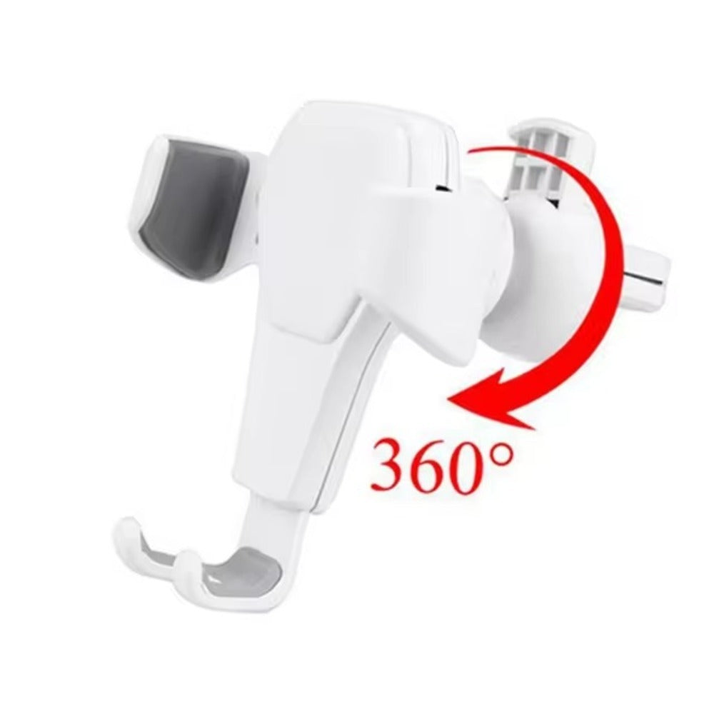 Universal Gravity Phone Holder Car Air Vent Mount Metal Mobile Stand