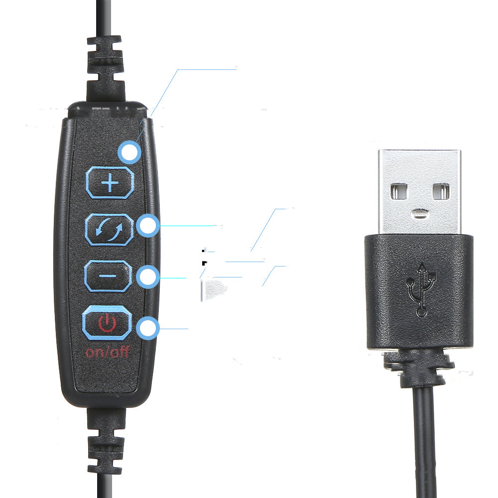 Fill Light Net Celebrity Live Light Set With Desktop Tripod