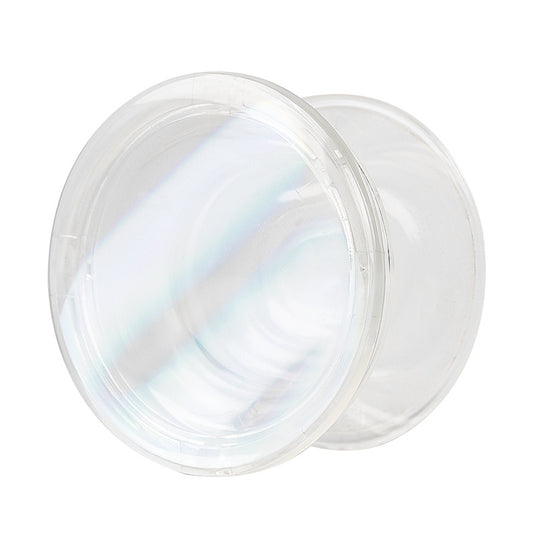 Transparent Real Flower Epoxy Retractable Folding Stand