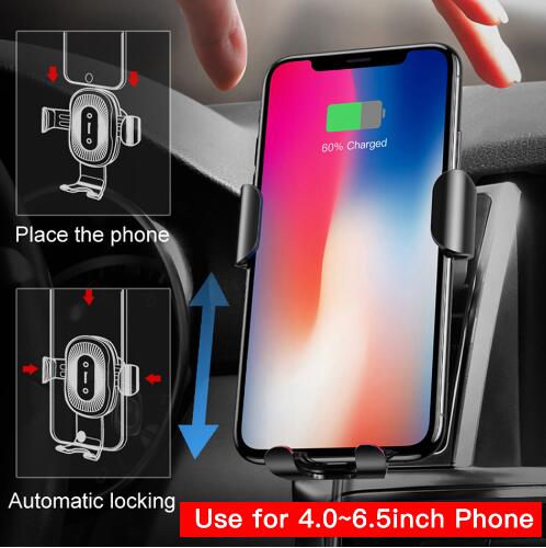 Gravity Bracket Wireless Charging Car Two-in-one Wireless