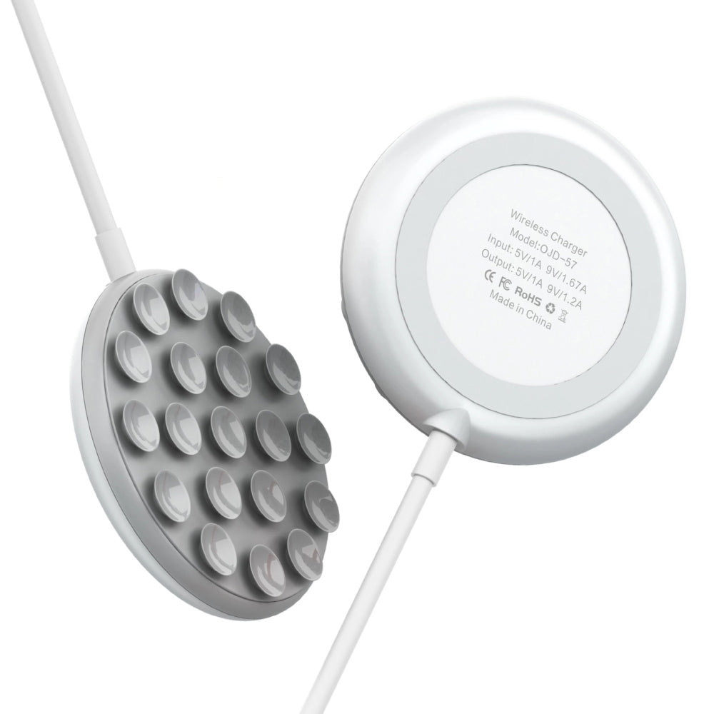 Mobile Phone Suction Cup Wireless Charger 10W Fast Charging
