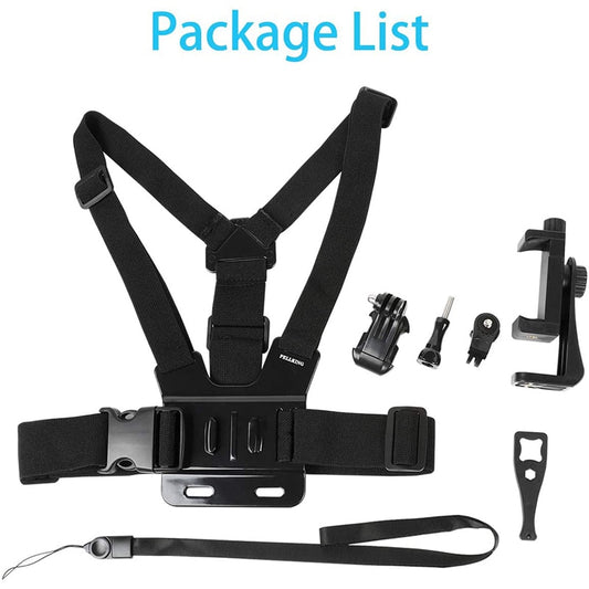 Mobile Phone Chest Strap Mount,Harness Strap Holder
