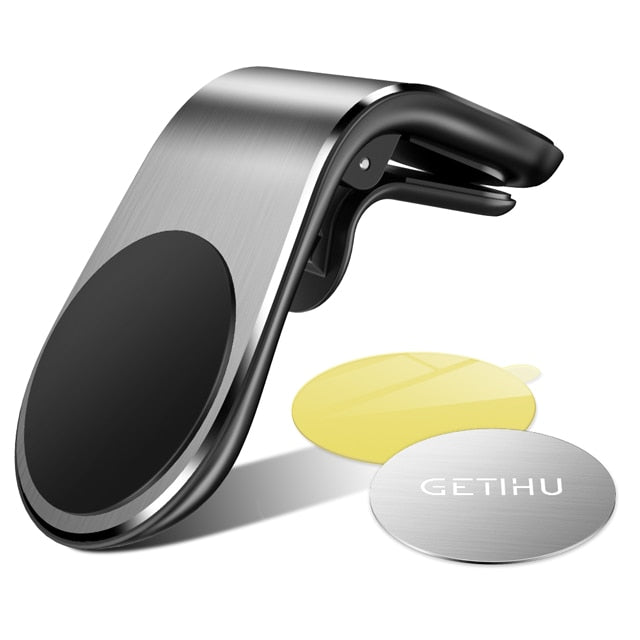 Magnetic Car Phone Holder Mobile Mount Smartphone GPS Support Stand