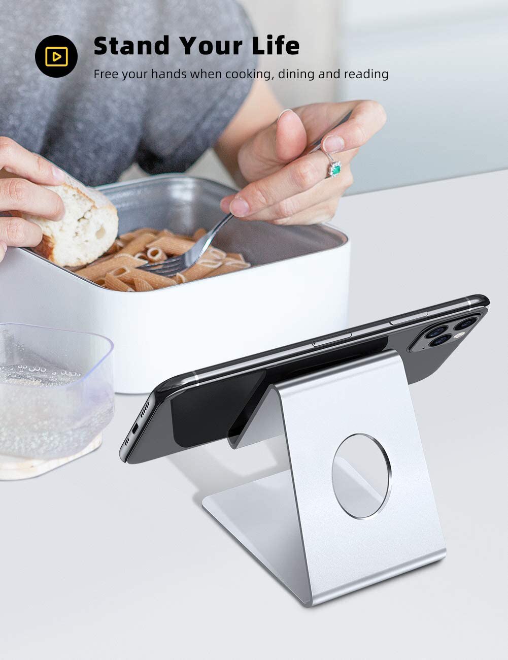 Universal Metal Tablet Cell Phone Stand Phone Dock