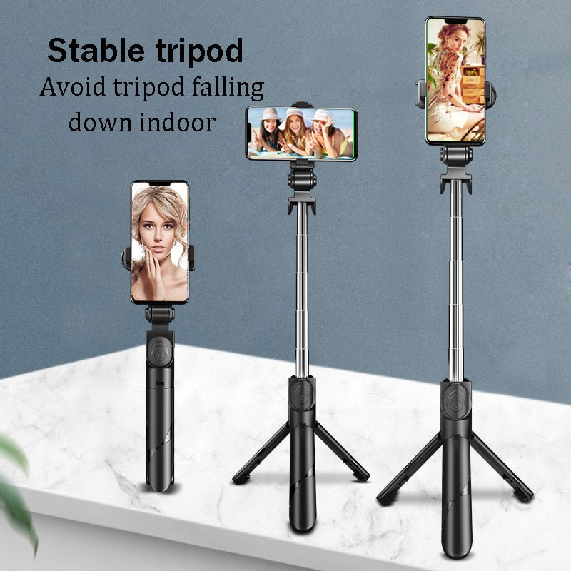 Bluetooth-Compatible Selfie Stick Mobile Phone