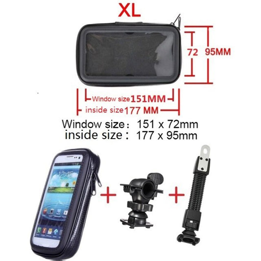Waterproof Bag Motorcycle Phone Holder